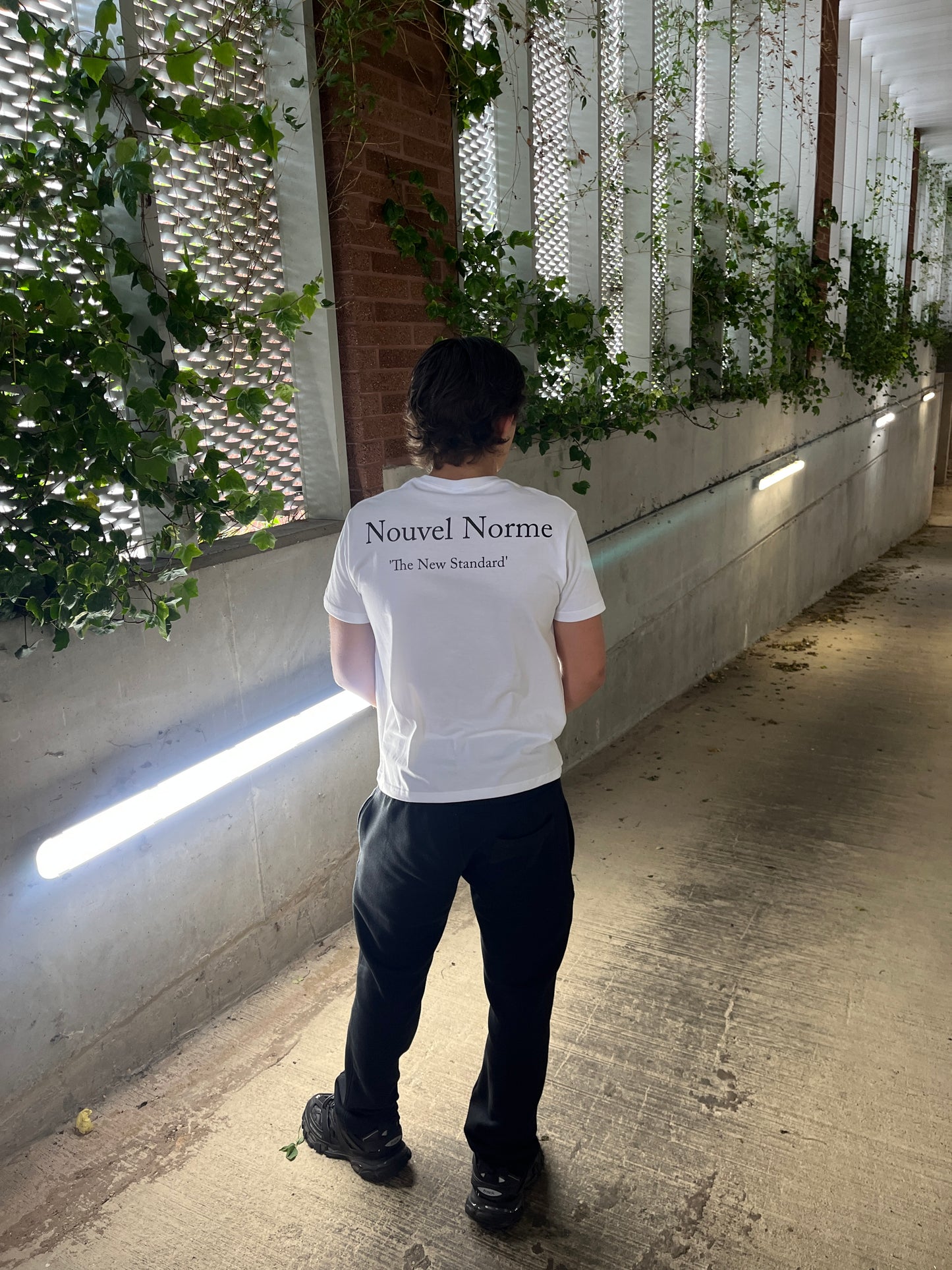 Nouvel Norme White T-shirt ( summer edition)